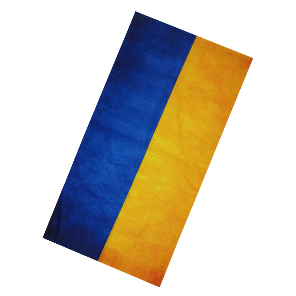 Summer Seamless Breathable Outdoor Sports Bandana Hiking Hunting Cycling Running Scarf Riding Ukraine flag Face Mask Men Women