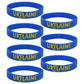 Ukraine Country Flag Unisex Silicone Bracelet Patriotic Gift Rubber Sport Fashion Wristband Cuff Fan Souvenirs