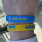 Ukraine Country Flags Wristband Bracelets Sport Elastic Silicone Bracelets Bangles Unisex Jewelry Accessories Wholesale Gifts