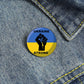 Ukraine Flag Sunflower Pin Custom Funny Brooches Shirt Lapel Bag Ukrainia Badge Cartoon Cute pins Gift for Lover Girl Friends
