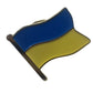 Ukraine Flag Brooch Coat of Arms of Ukraine Ukrainian National Flag Pin For Backpacks Hat Bag Clothes Patriotic Badge Enamel Pin