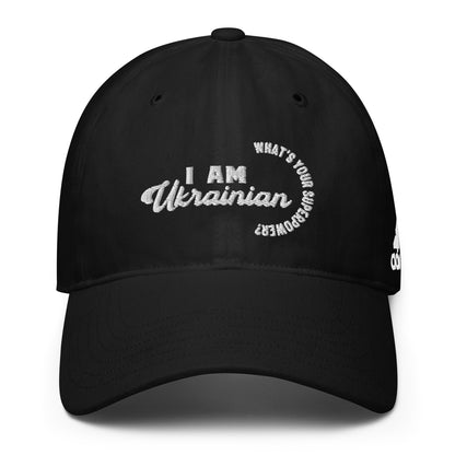 Performance golf cap | I Ukrainian what's your superpower