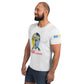 Camiseta deportiva de hombre con estampado completo Ucrania