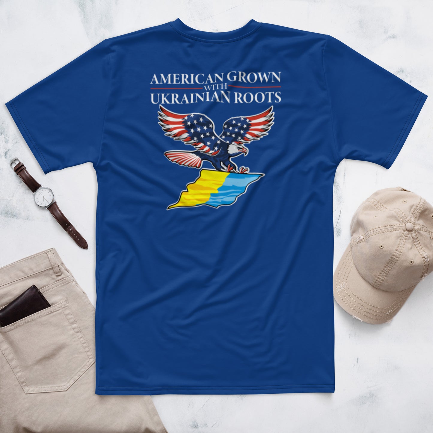 Men's t-shirt | I Stand With Ukraine USA UA