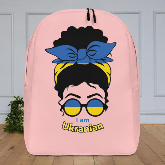 Minimalist Backpack | I am Ukrainian