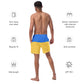 Men's swim trunks flag Ukraine