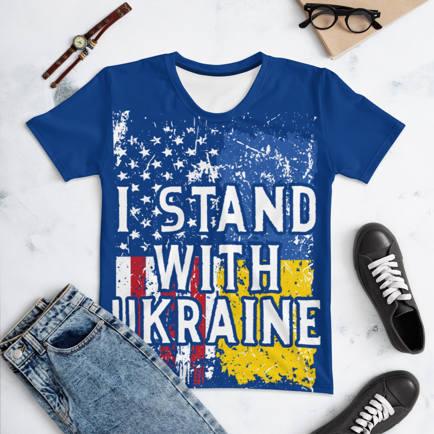 Women's T-shirt | USA UKRAINE