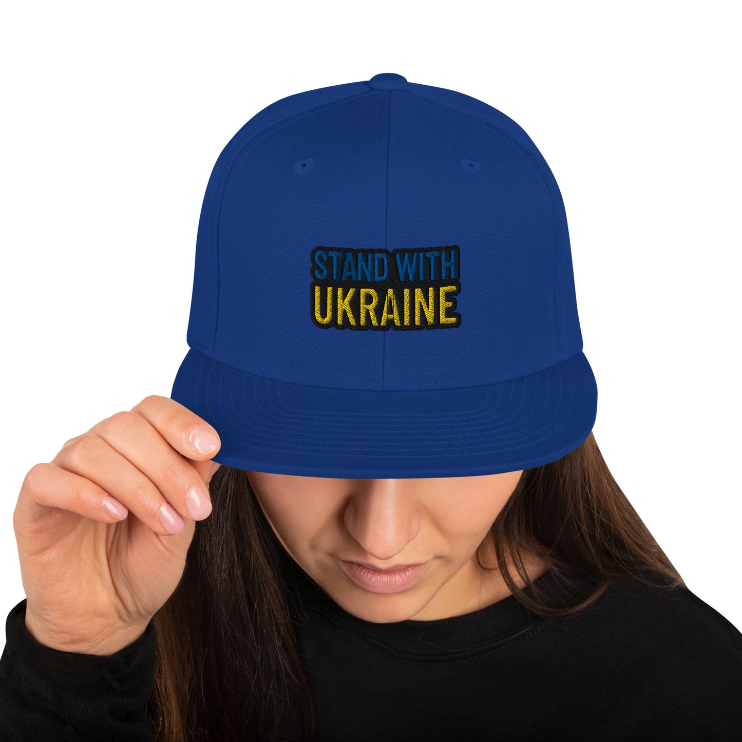 Snapback Hat | Stand with ukraine