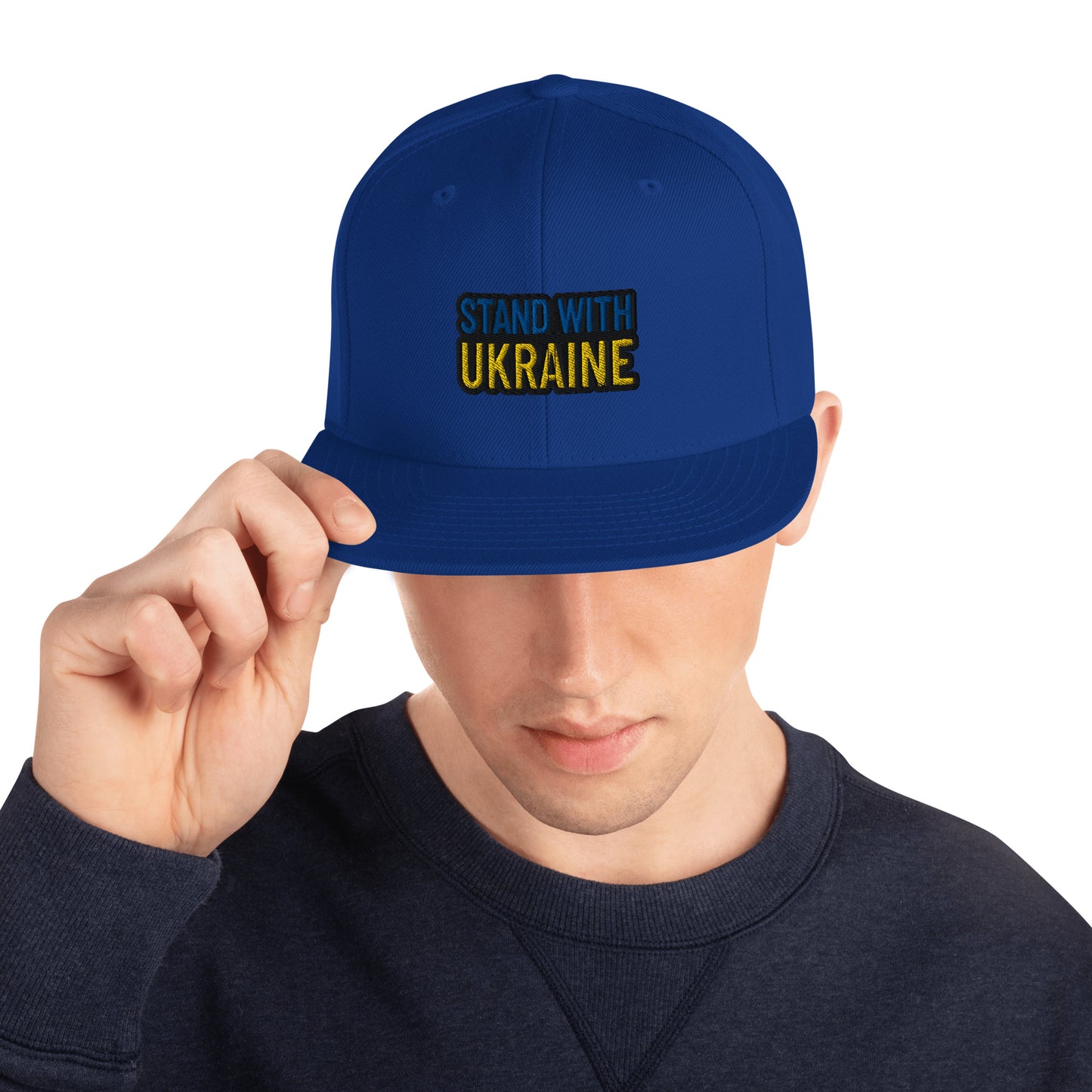 Snapback Hat | Stand with ukraine