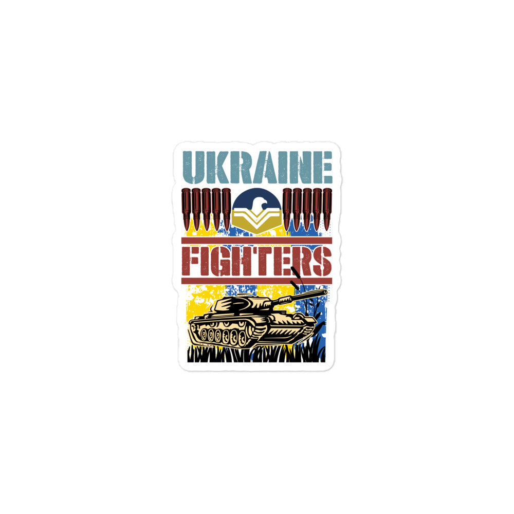 Bubble-free stickers | Ukraine fighter