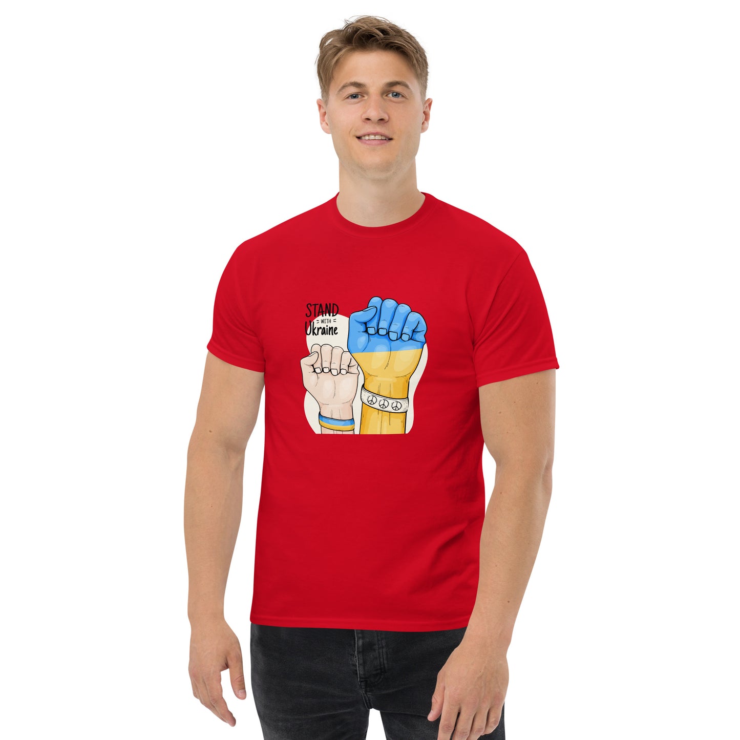Men's classic tee | I stand with Ukraine AN