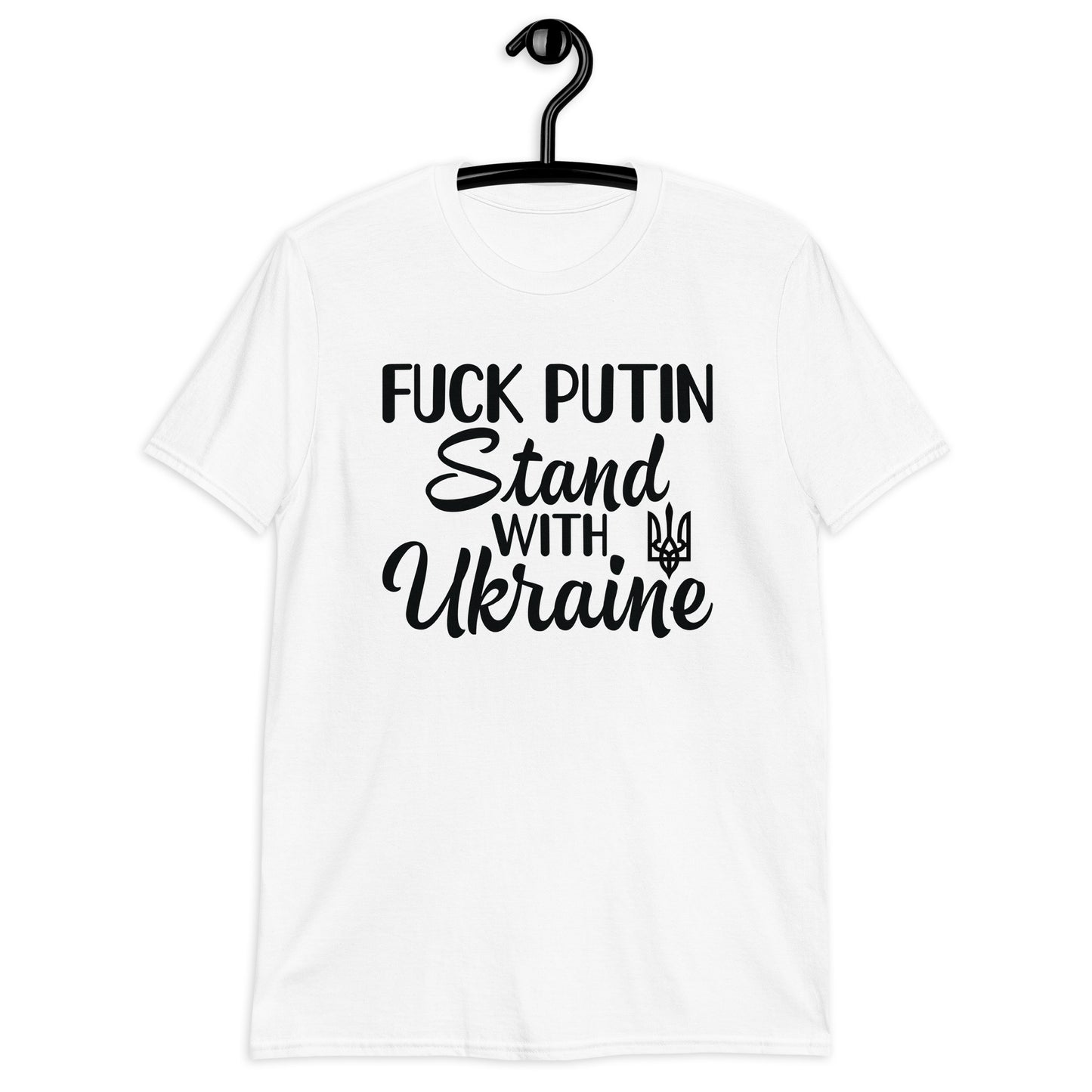 Short-Sleeve Unisex T-Shirt | Fu-k Putin Stand with Ukraine