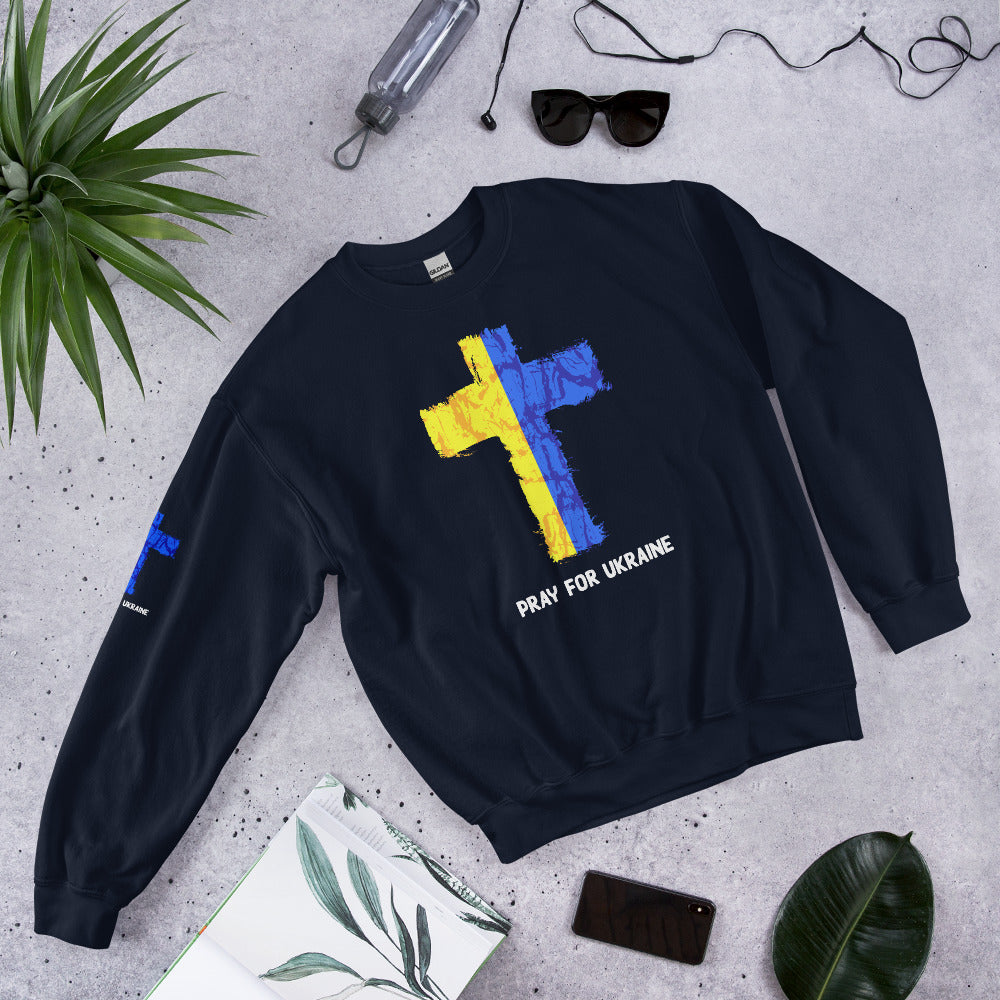 Unisex Sweatshirt | Pray For Ukraine