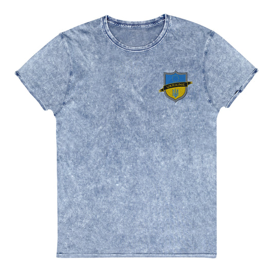 Denim T-Shirt | Ukraine Logo S Europe