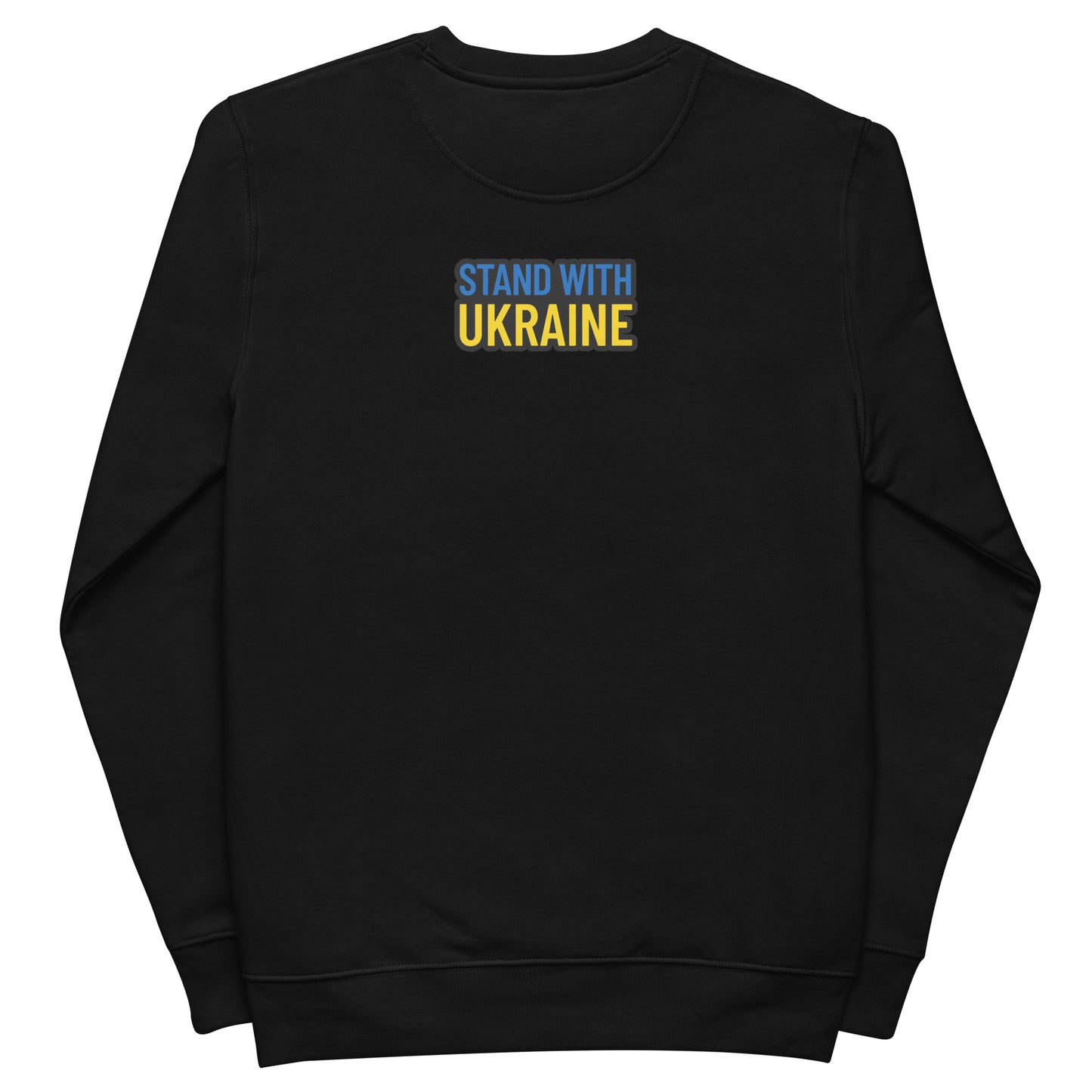 Unisex eco sweatshirt | Pray for Ukraine