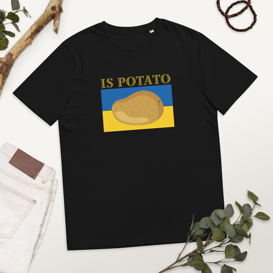Unisex organic cotton t-shirt | IS POTATO