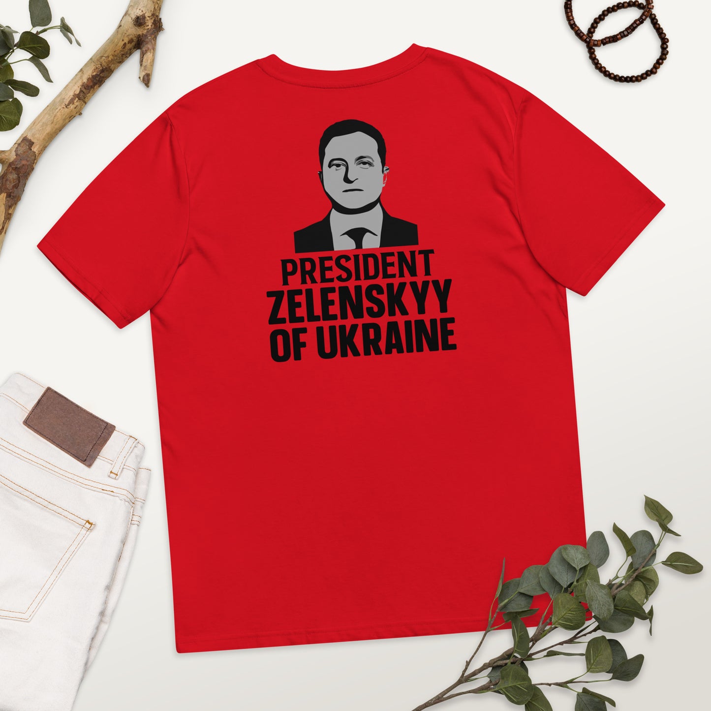 Unisex organic cotton t-shirt | Zelensky