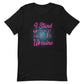 I stand with Ukraine pink di | Unisex t-shirt