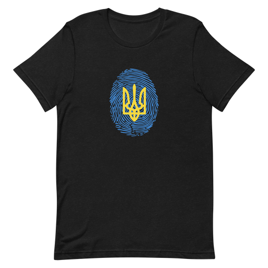 Unisex t-shirt | Fingerprint Ukraine
