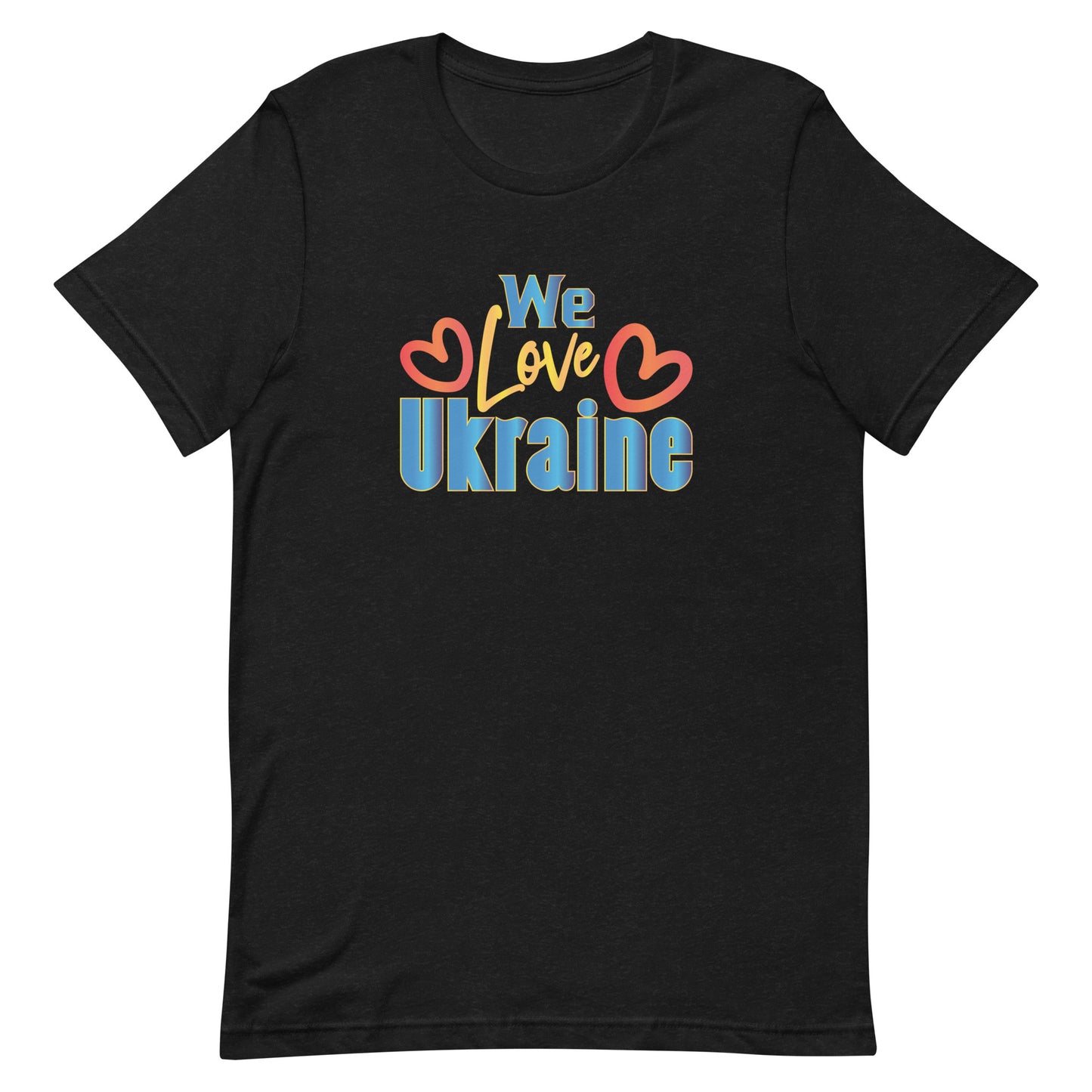 Unisex t-shirt | We Love Ukraine