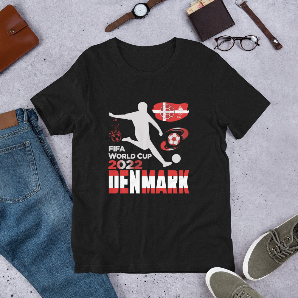 Denmark FIFA World CUP 2022 |  Unisex t-shirt