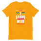 I Stand With Ukraine Flag Ukraine | Unisex t-shirt