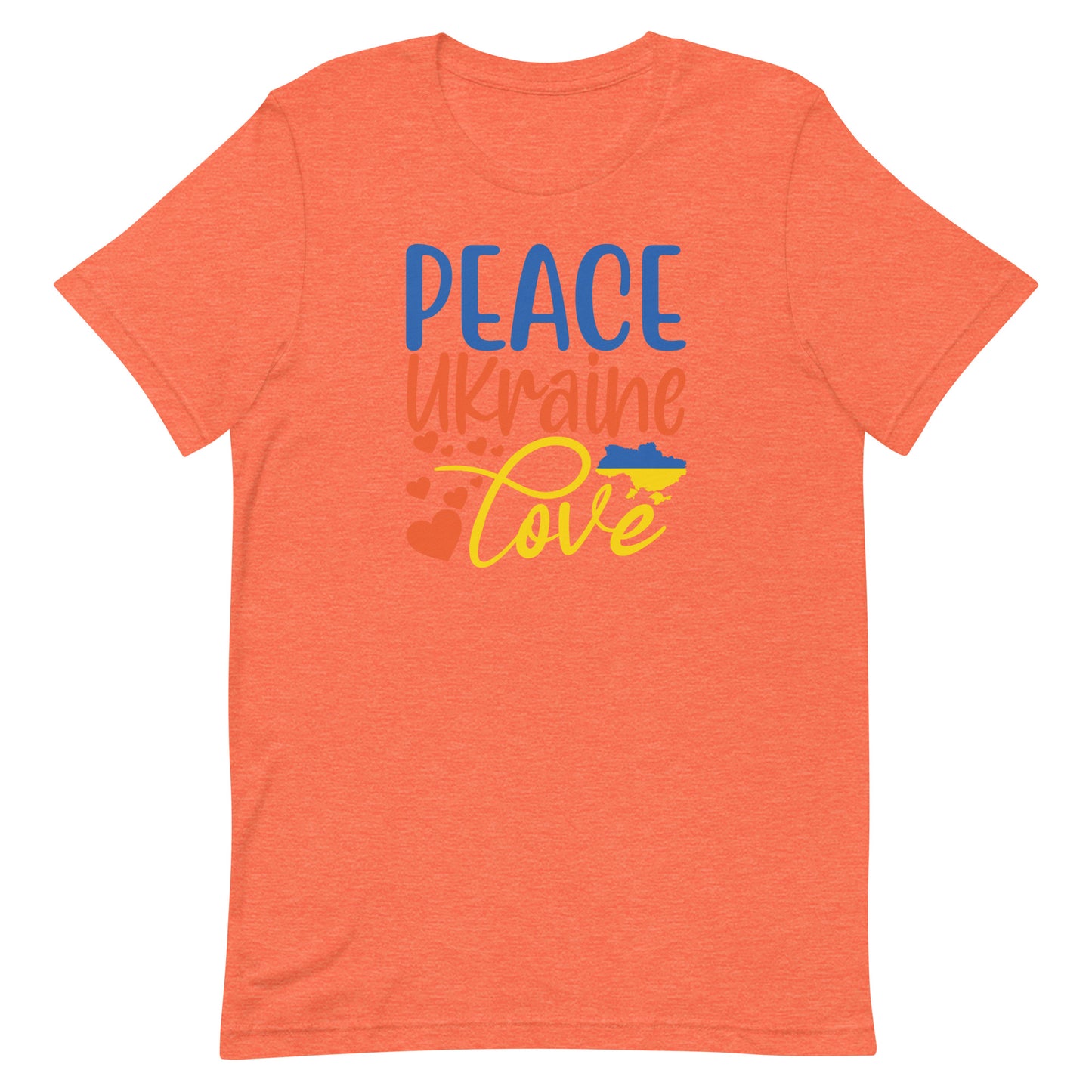 Unisex t-shirt | Peace Ukrainian LOVE