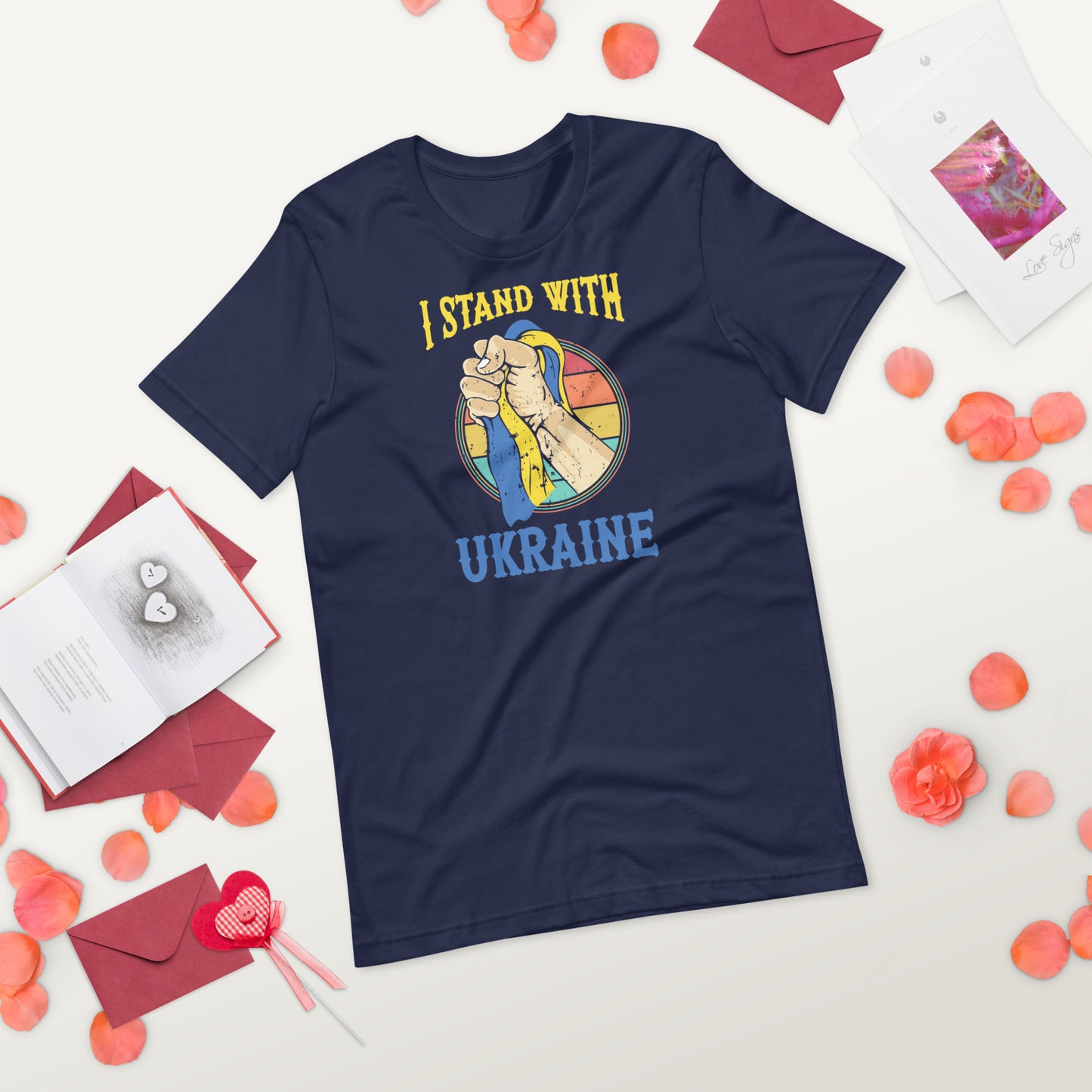 Unisex t-shirt | I Stand with Ukraine s22