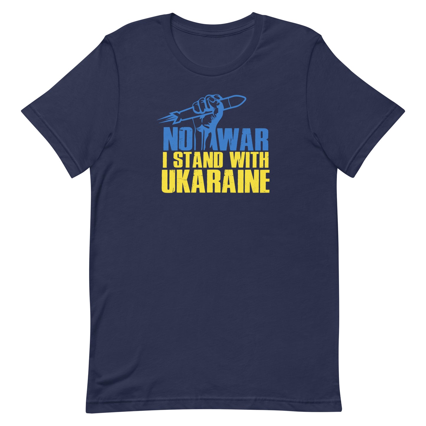 Unisex t-shirt | No War I stand with ukraine