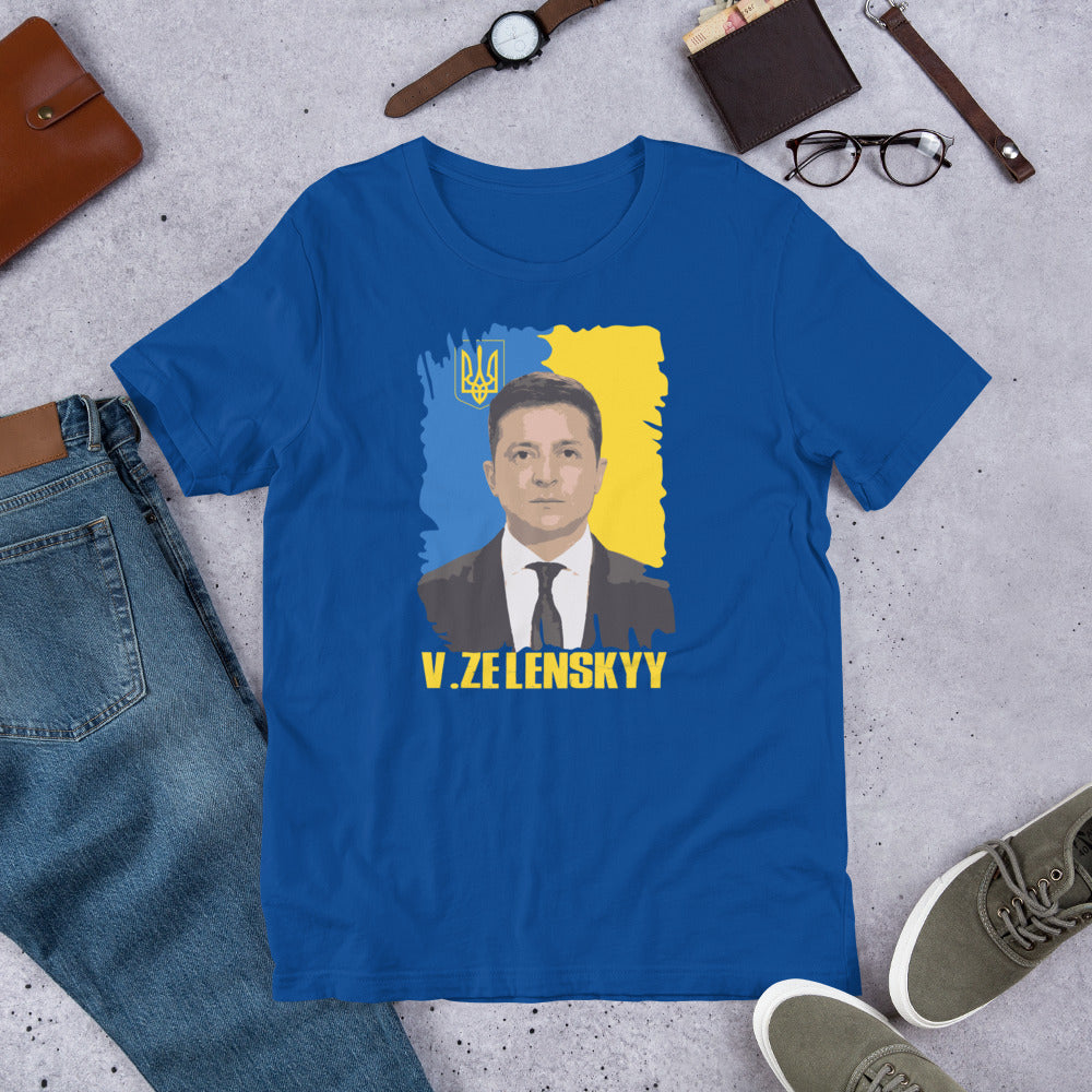 Unisex t-shirt | Volodymyr Zelenskyy P24