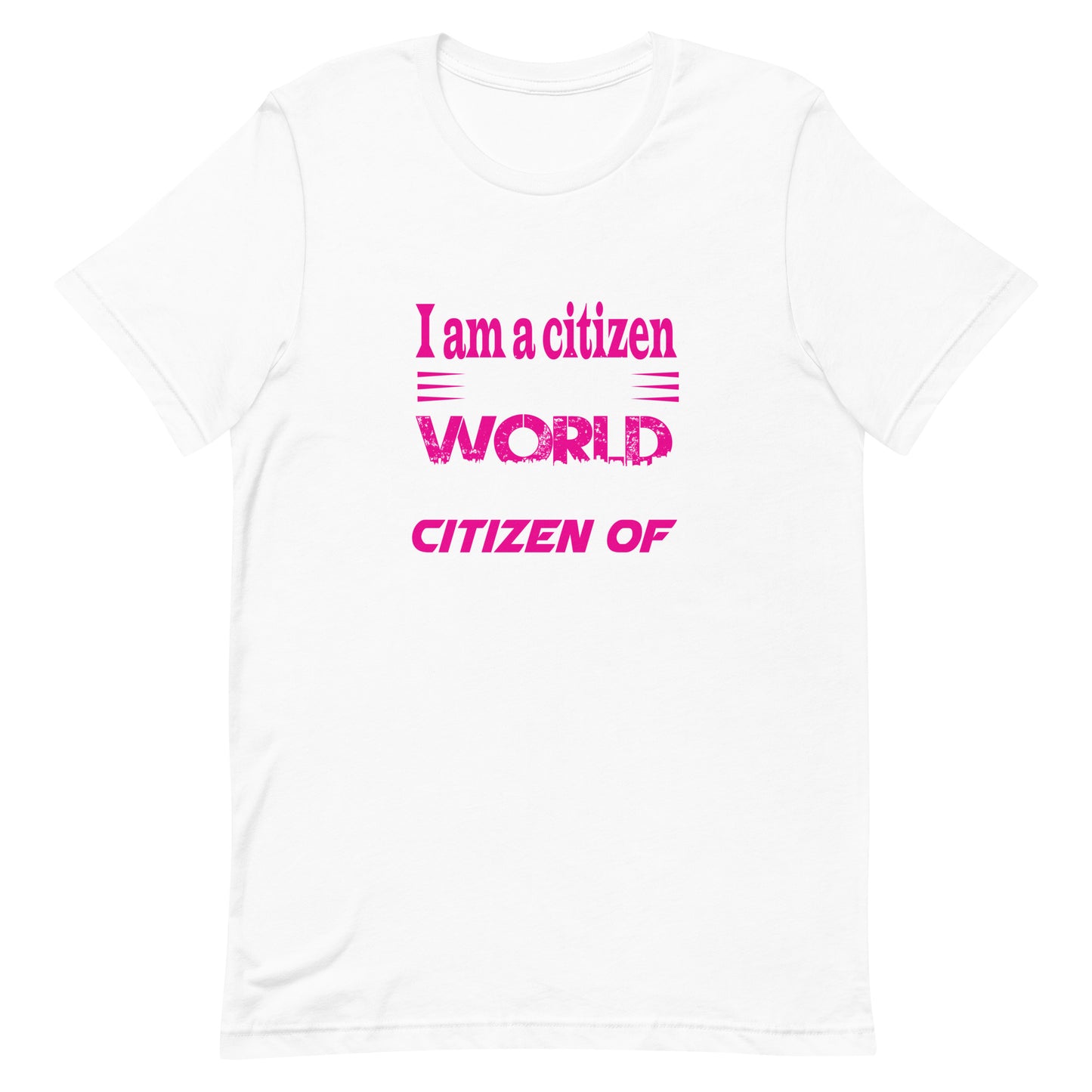 I am a citizen of the world and also a citizen of Ukraine | Unisex t-shirt