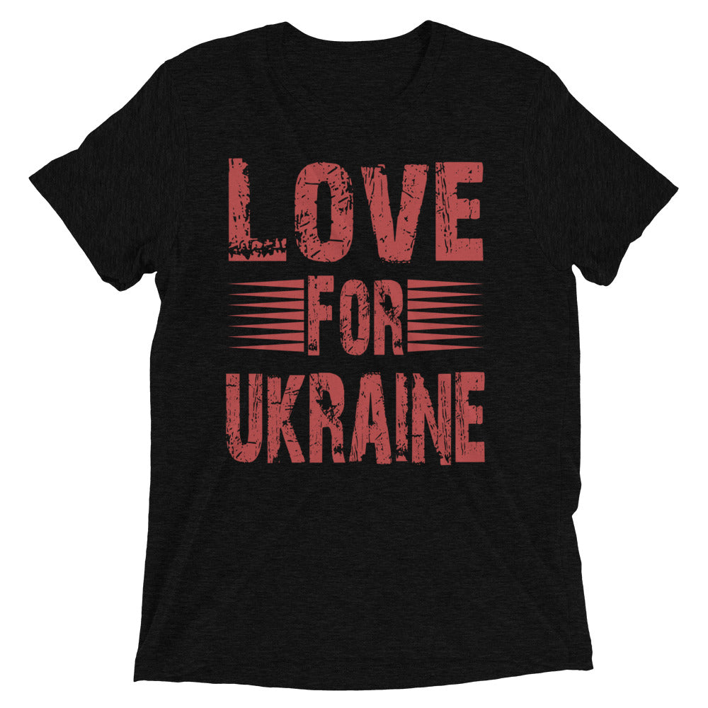 Short sleeve t-shirt | LOVE FOR UKRAINE