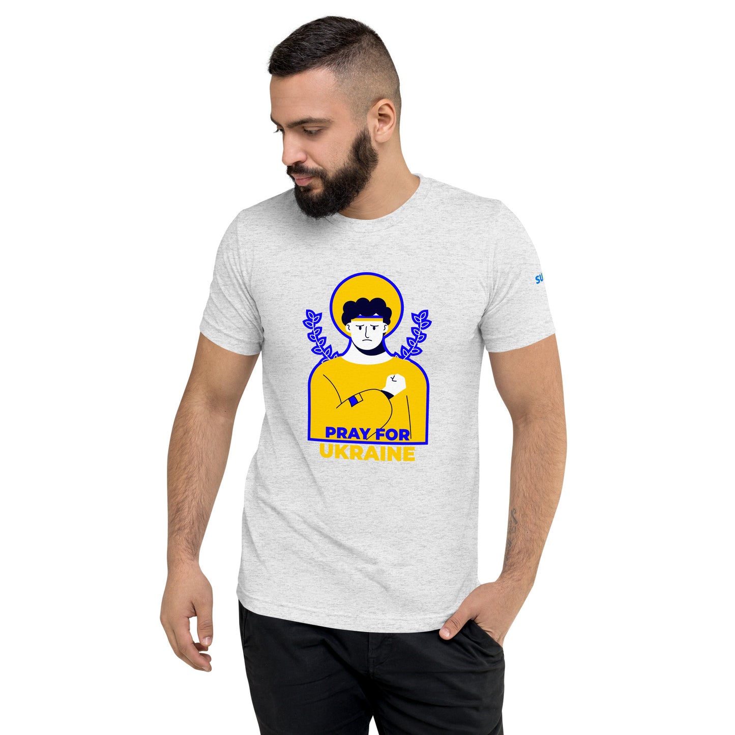 Short sleeve t-shirt | Pray for Ukraine