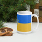 White glossy mug | Flag Ukraine