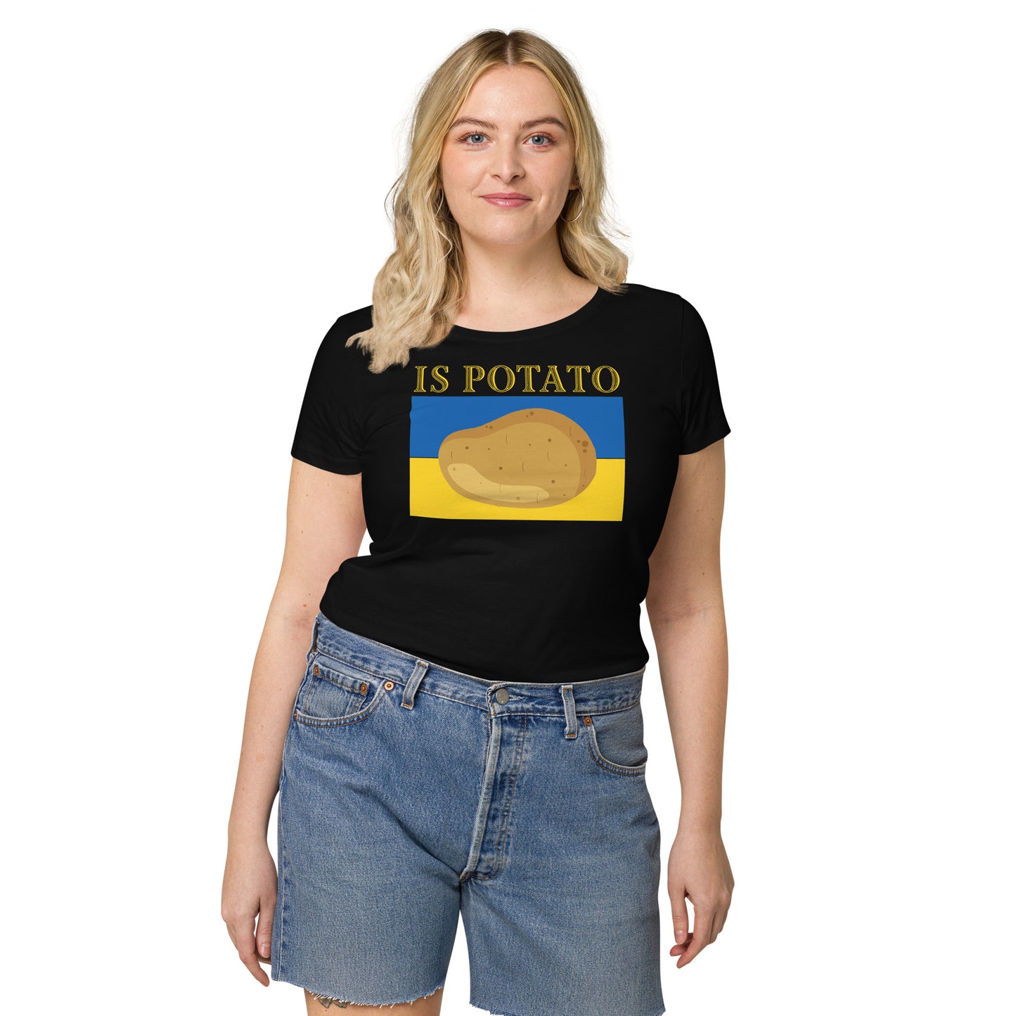 Women’s basic organic t-shirt | IS POTATO
