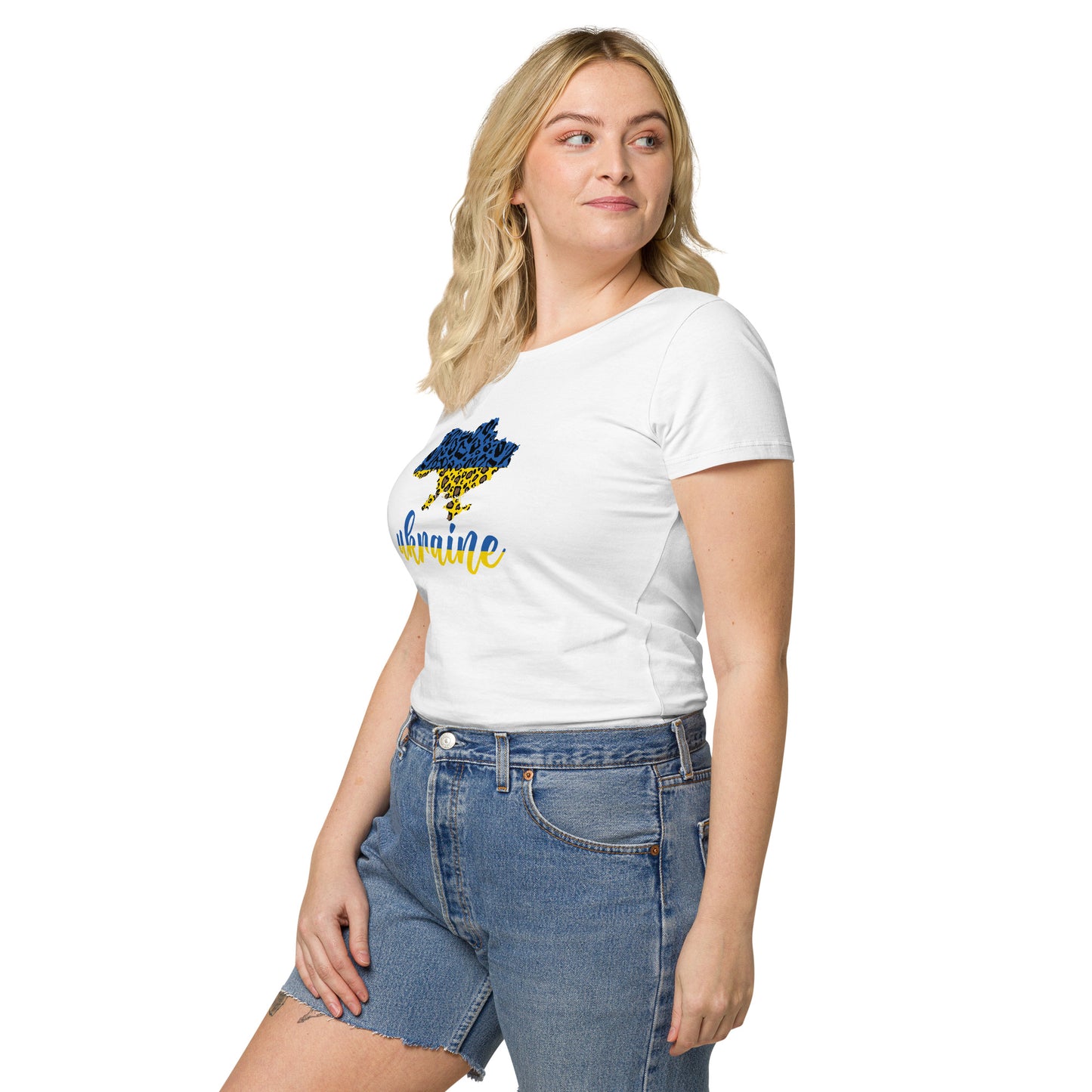 Women’s basic organic t-shirt | Ukraine