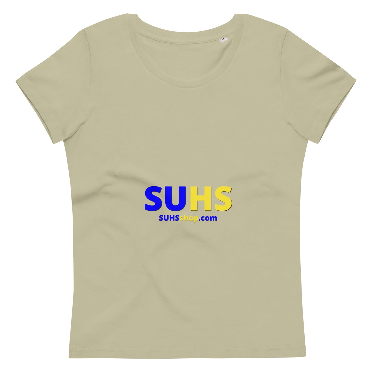 Women's fitted eco tee (personalized design)