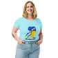 Women’s fitted t-shirt | I stand with Ukraine
